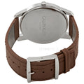 Calvin Klein City Brown Dial Brown Leather Strap Watch for Men - K2G211GK