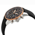 Breitling Superocean Heritage Chronograph 44 Black Dial Black Mesh Bracelet Watch for Men - U13313121B1S1