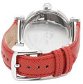 Coach Madison White Dial Red Leather Strap Watch for Women - 14502407