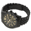 Michael Kors Lexington Black Dial Black Steel Strap Watch for Men - MK8603