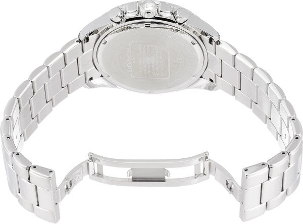 Coach Kent Blue Dial Silver Steel Strap Watch for Men - 14602555