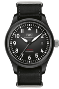 IWC Pilot Watch Chronograph Top Gun Edition Black Dial Black Nylon Strap Watch for Men - IW326901