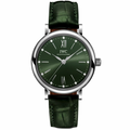 IWC Portofino Automatic Green Dial Green Leather Strap Watch for Women - IW357405