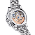 Fossil Townsman Skeleton Automatic White Dial Two Tone Steel Strap Watch for Men - ME3075