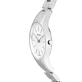 Calvin Klein Simplicity White Dial Silver Steel Strap Watch for Women - K4323185