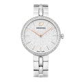 Swarovski Cosmopolitan Diamond Powder Silver Dial Silver Steel Strap Watch for Women - 5517807