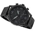 Fossil Nate Chronograph Black Dial Black Steel Strap Watch for Men - JR1401