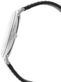 Calvin Klein Surround Black Dial Black Leather Strap Watch for Men - K3W211C1