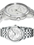 Calvin Klein Infinity Automatic Silver Dial Silver Steel Strap Watch for Men - K5S34146