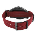 Calvin Klein Tone Maroon Dial Maroon NATO Strap Watch for Men - K7K514UP