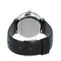 Calvin Klein High Noon Quartz Black Dial Black Leather Strap Watch for Men - K8M211C1