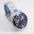 Tag Heuer Aquaracer Henrik Lundqvist Special Edition Blue Dial Silver Steel Strap Watch for Men - WAY101J.BA0746