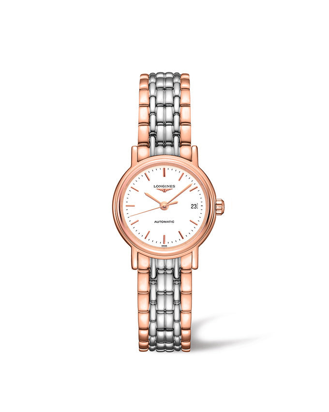 Longines Presence 30mm Automatic Two Tone Watch for Women - L4.321.1.12.7