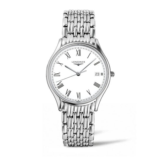 Longines Lyre White Dial Stainless Steel Watch for Women - L4.259.4.11.6