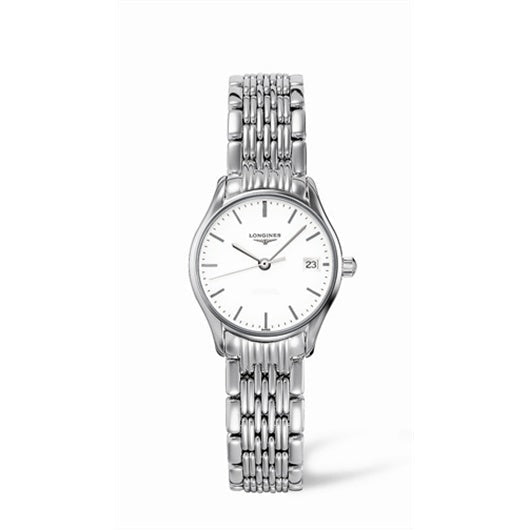Longines Lyre Classico 25mm Stainless Steel Watch for Women - L4.259.4.12.6