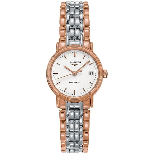 Longines Presence 30mm Automatic Two Tone Watch for Women - L4.321.1.12.7