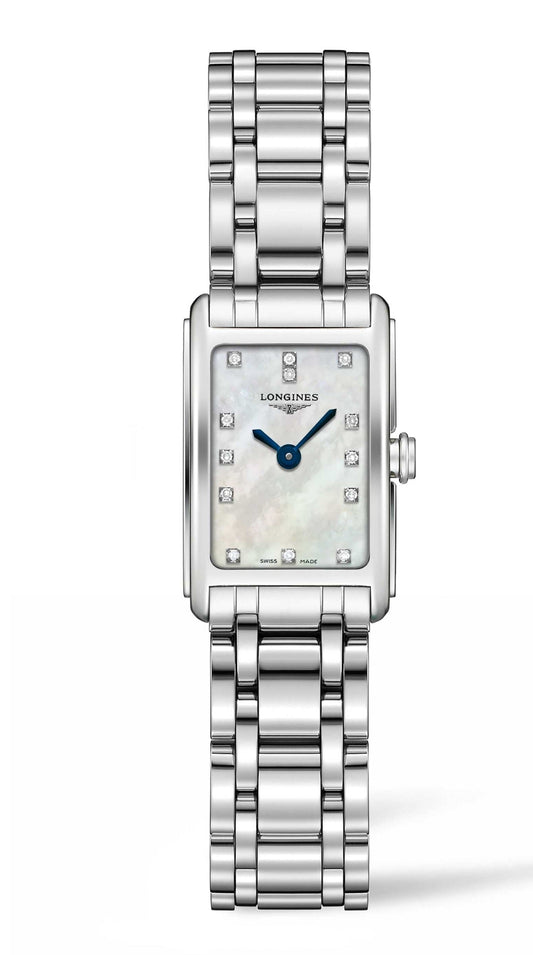 Longines Dolcevita 17.4mm Quartz Stainless Steel Watch for Women - L5.258.4.87.6