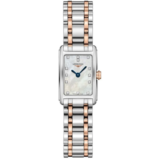 Longines Dolcevita Mother of Pearl Diamond Dial Watch for Women - L5.258.5.87.7