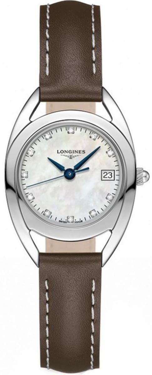 Longines Equestrian Mother of Pearl Dial Watch for Women - L6.136.4.87.2