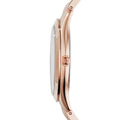 Michael Kors Slim Runway Rose Gold Dial Two Tone Steel Strap Watch for Women - MK4294