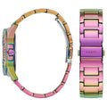 Guess Lady Frontier Diamonds Silver Dial Multicolor Steel Strap Watch for Women - GW0044L1