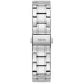 Guess Sparkler Diamonds Silver Dial Silver Steel Strap Watch for Women - GW0111L1