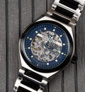 Maserati Triconic Automatic Skeleton Blue Dial  Watch For Men - R8823139001