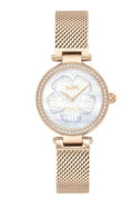 Coach Park Mother of Pearl Dial Rose Gold Mesh Bracelet Watch for Women - 14503511