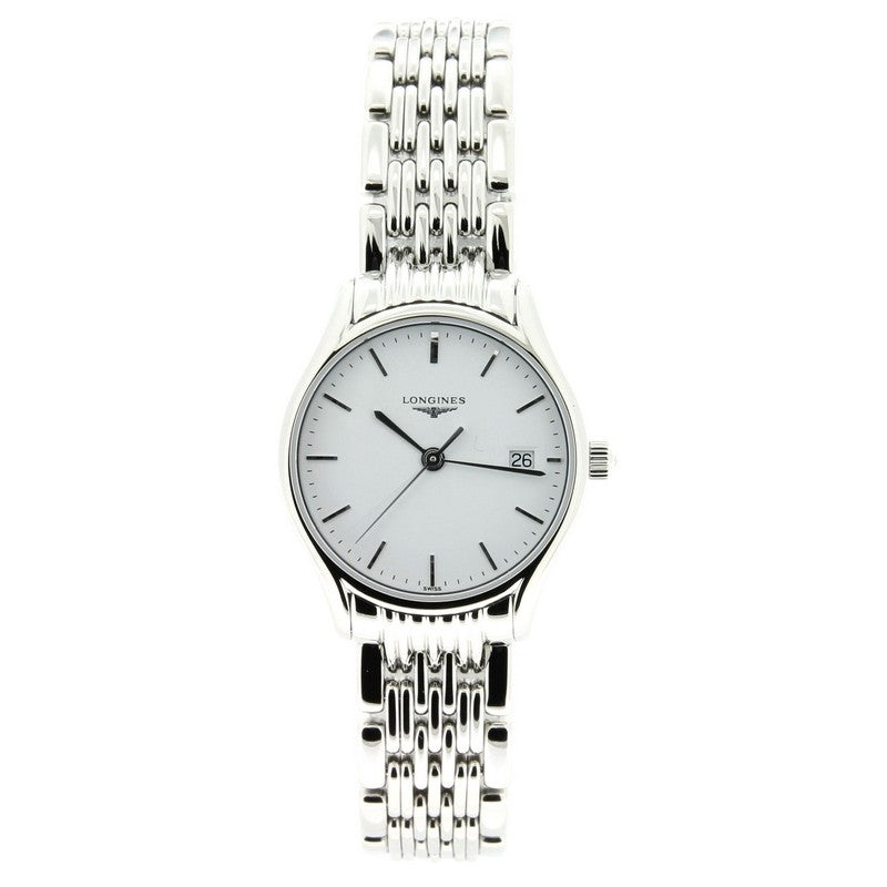 Longines Lyre Classico 25mm Stainless Steel Watch for Women - L4.259.4.12.6