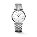 Longines La Grande Classique De Longines Silver Dial Silver Steel Strap Watch for Women - L4.755.4.72.6