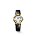 Longines Presence Automatic White Dial Black Watch for Women - L4.321.2.11.2