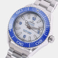 Omega Planet Ocean 6000M Co Axial Master Chronometer 45.5mm White Dial Silver Steel Strap Watch for Men - 21530462104001