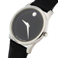 Movado Museum Classic Black Dial Leather Strap 28mm Watch For Women - 0606503