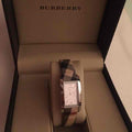 Burberry The Pioneer Grey Dial Brown Leather Strap Watch for Women - BU9504