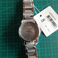 Calvin Klein City Grey Dial Silver Steel Strap Watch for Women - K2G23144