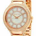 Michael Kors Kerry Mother of Pearl Dial Rose Gold Steel Strap Watch for Women - MK3313