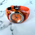 Gucci Sync XXL Quartz Orange Dial Orange Rubber Strap Unisex Watch - YA137108