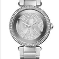 Michael Kors Parker Silver Dial Silver Steel Strap Watch for Women - MK5925