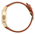 Marc Jacobs Baby Dave White Dial Brown Leather Strap Watch for Leather - MBM1261