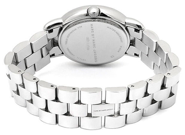 Marc Jacobs Marci Silver Dial Silver Stainless Steel Strap Watch for Women - MBM3097