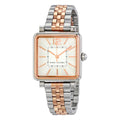 Marc Jacobs Vic Silver Dial Two Tone Stainless Steel Strap Watch for Women - MJ3463