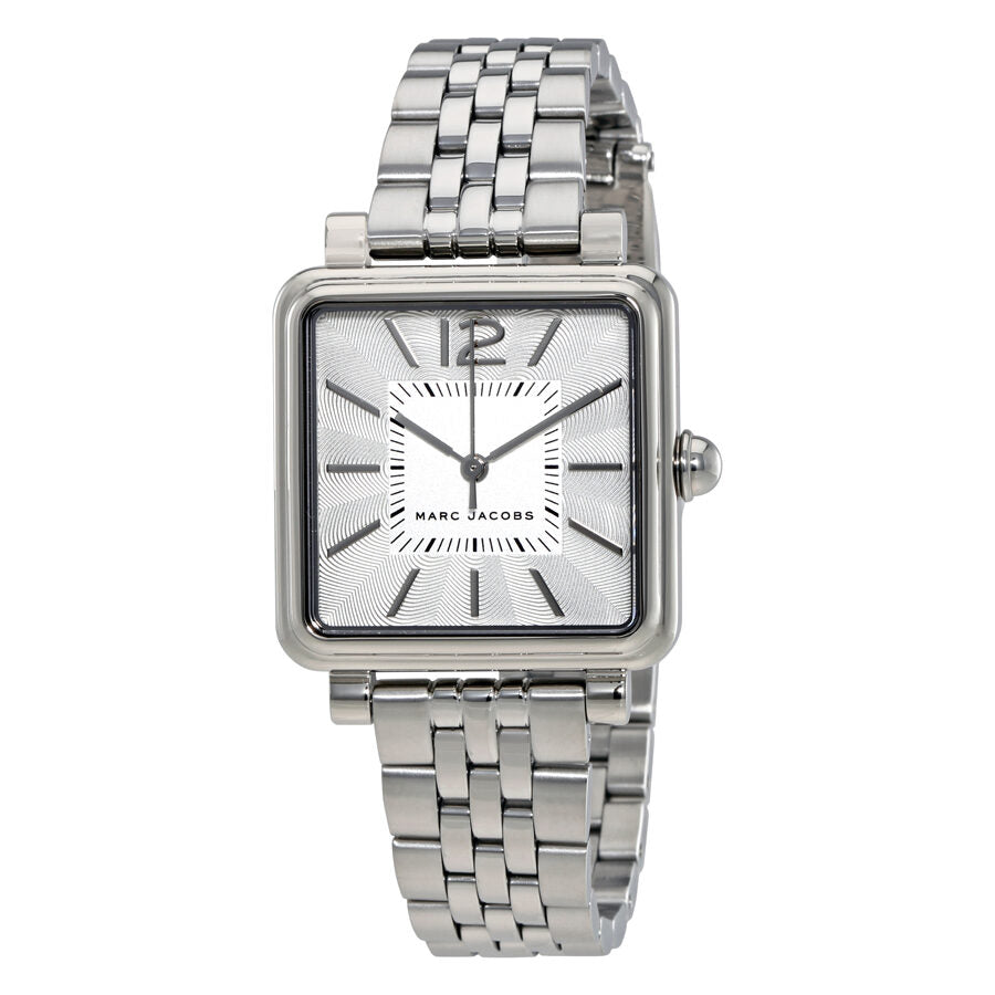 Marc Jacobs Vic Silver Dial Silver Stainless Steel Strap Watch for Women - MJ3461