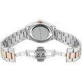 Marc Jacobs Tether White Transparent Dial Two Tone Stainless Steel Strap Watch - MBM3418