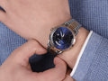 Maserati Tradizione Blue Dial Two Tone Stainless Steel Strap Watch For Men - R8853125001