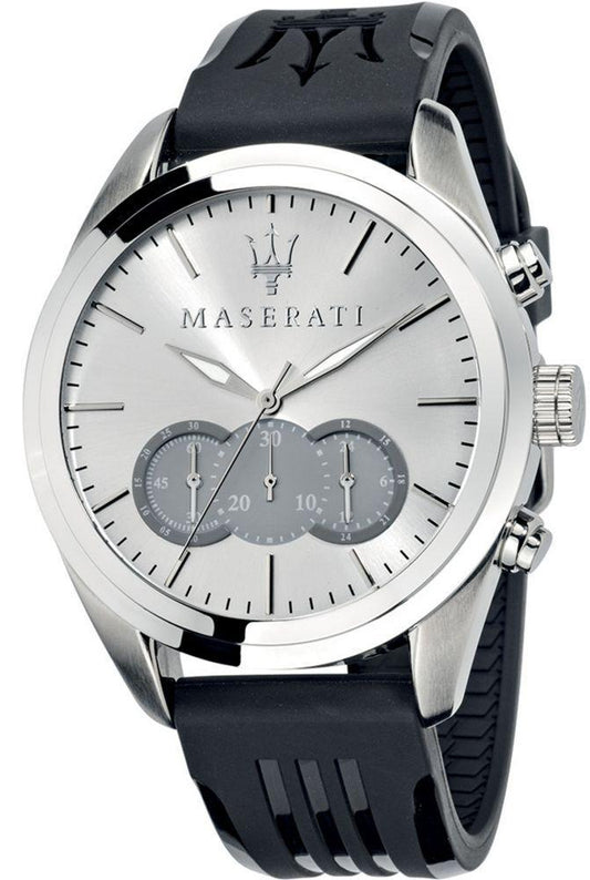 Maserati Traguardo Chronograph Silver/Grey Men's Watch - R8871612012