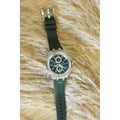 Maurice Lacroix Aikon Chronograph Green Dial Green Rubber Strap Watch for Men  - AI1018-SS000-630-5