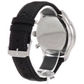 Movado Heritage Chronograph Black Dial Black Leather Strap Watch for Men - 3650005