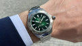 Tag Heuer Aquaracer Professional 200 Automatic Green Dial Silver Steel Strap Watch for Men - WBP2115.BA0627