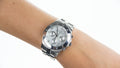 Marc Jacobs Blade White Dial SIlver Stainless Steel Strap Watch for Women - MBM3100