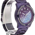 Guess Confetti Diamonds Purple Dial Purple Steel Strap Watch for Women - W0774L4